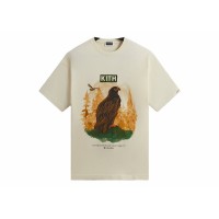 Kith x Columbia Eagle Illustration Vintage Tee History