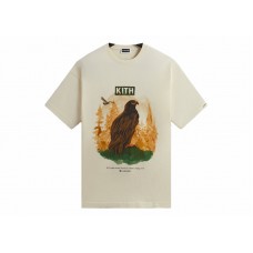 Kith x Columbia Eagle Illustration Vintage Tee History
