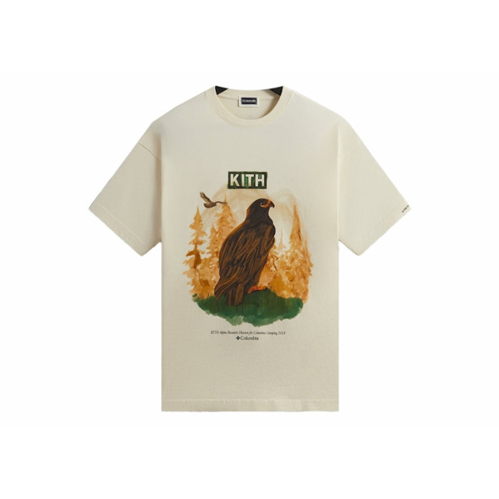 Оригинальный шмот Kith x Columbia Eagle Illustration Vintage Tee History