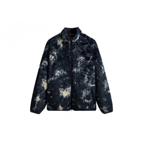 Kith x Columbia Ice Dye Sherpa Harper Jacket Nocturnal