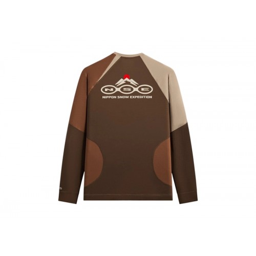 Kith x Columbia Infinity Long Sleeve Baselayer Legacy/Dremel/Umber