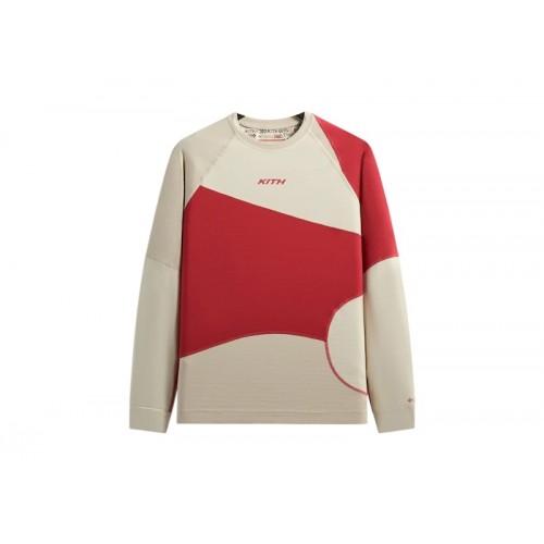 Kith x Columbia Infinity Long Sleeve Baselayer Sandrift/Verge/Veil