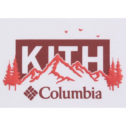 Оригинальный шмот Kith x Columbia Landscape Classic Logo Tee Allure