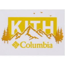 Kith x Columbia Landscape Classic Logo Tee Opulence