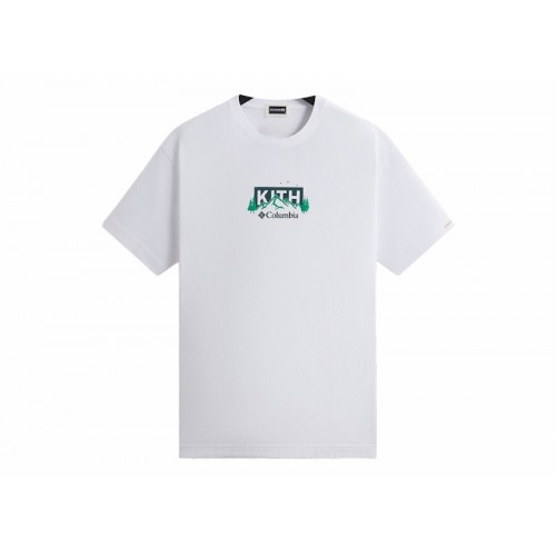 Оригинальный шмот Kith x Columbia Landscape Classic Logo Tee Stadium