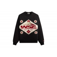 Kith x Columbia Patch Crewneck Black