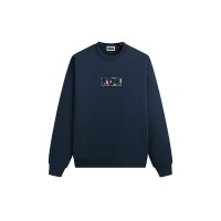Kith x Columbia Patchwork Vintage Nelson Crewneck Nocturnal