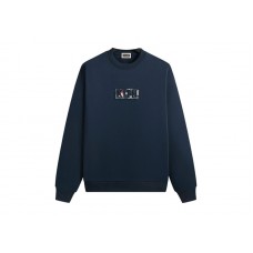 Kith x Columbia Patchwork Vintage Nelson Crewneck Nocturnal