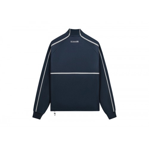 Kith x Columbia Reflective Funnel Neck Quarter Zip Nocturnal