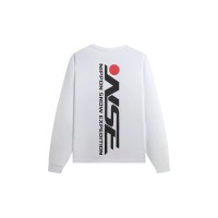 Kith x Columbia Skier Vintage Long Sleeve Tee White