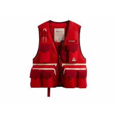 Kith x Columbia Utility Vest Bright Red