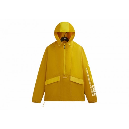 Оригинальный шмот Kith x Columbia Wind Anorak Gold Leaf