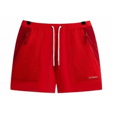 Kith x Columbia Wind Short Red Velvet