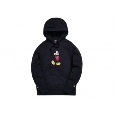 Kith x Disney 90s Classic Mickey Crystal Hoodie Black