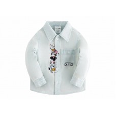 Kith x Disney Baby Mickey & Friends Chambray Apollo Shirt Light Indigo