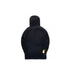 Kith x Disney Carlton Corduroy Zip Hoodie Black