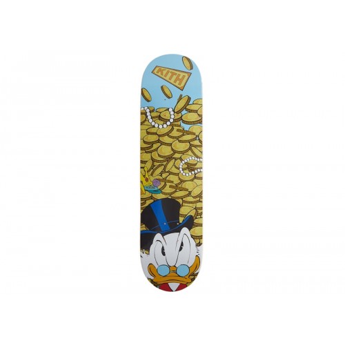 Kith x Disney Donald Duck Scrooge Skateboard Deck