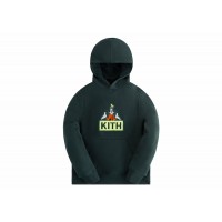 Kith x Disney Kids Mickey & Friends Goofy Classic Logo Hoodie Stadium