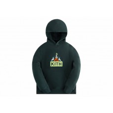Kith x Disney Kids Mickey & Friends Goofy Classic Logo Hoodie Stadium