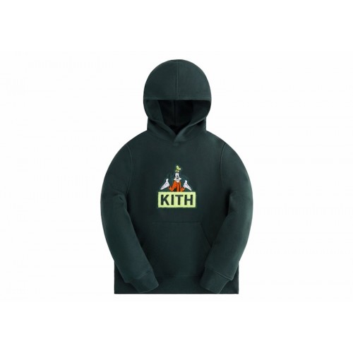 Kith x Disney Kids Mickey & Friends Goofy Classic Logo Hoodie Stadium