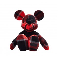 Kith x Disney Large Mickey Plush Plaid