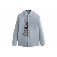Kith x Disney Mickey & Friends Chambray Apollo Shirt Light Indigo