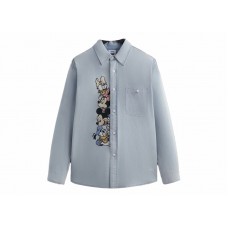 Kith x Disney Mickey & Friends Chambray Apollo Shirt Light Indigo