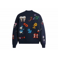Kith x Disney Mickey & Friends Chunky Yarn Cardigan Nocturnal