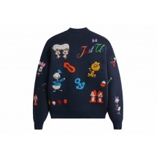 Kith x Disney Mickey & Friends Chunky Yarn Cardigan Nocturnal