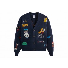 Kith x Disney Mickey & Friends Chunky Yarn Cardigan Nocturnal