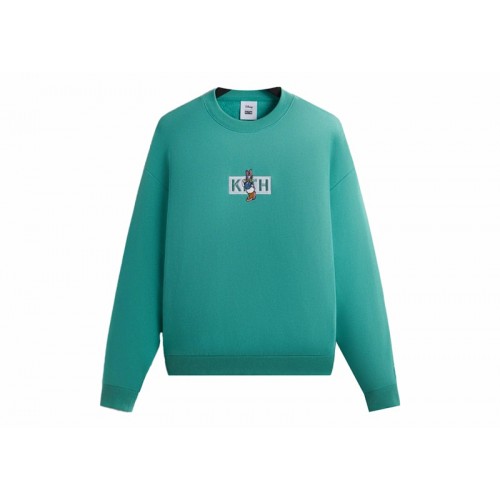 Kith x Disney Mickey & Friends Daisy Duck Classic Logo Crewneck Mykonos