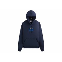Kith x Disney Mickey & Friends Donald Duck Classic Logo Hoodie Nocturnal