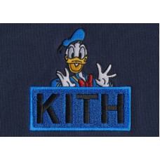 Kith x Disney Mickey & Friends Donald Duck Classic Logo Hoodie Nocturnal