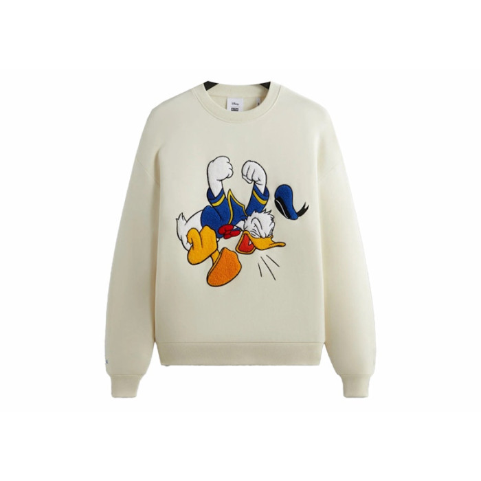 Kith For Mickey & Friends Donald Duck Vintage Crewneck Sandrift