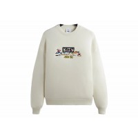 Kith x Disney Mickey & Friends Family Crewneck Sandrift