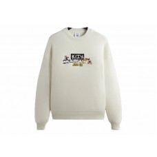 Kith x Disney Mickey & Friends Family Crewneck Sandrift