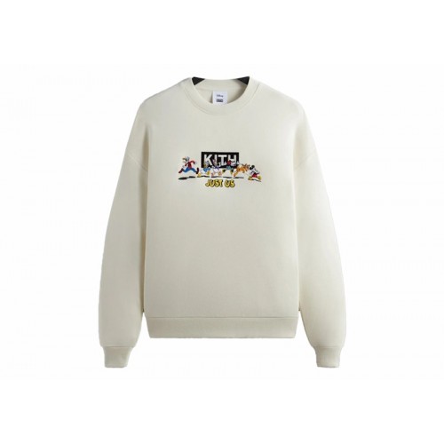Kith x Disney Mickey & Friends Family Crewneck Sandrift