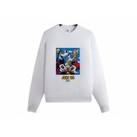 Kith x Disney Mickey & Friends Family Portrait Vintage Crewneck White