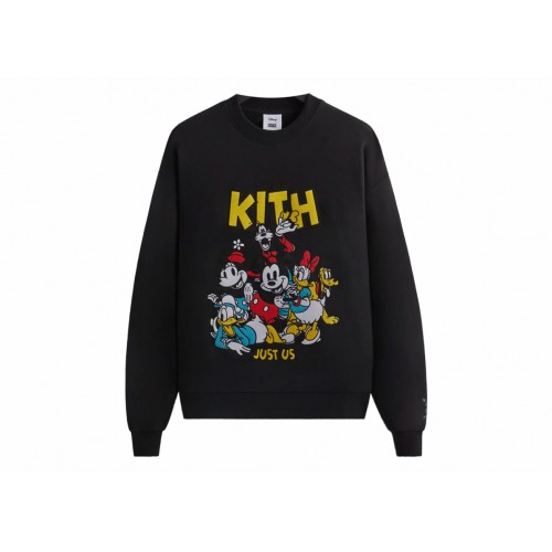 Оригинальный шмот Kith x Disney Mickey & Friends Forever Vintage Crewneck Black
