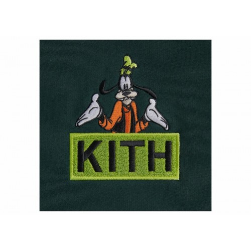 Kith x Disney Mickey & Friends Goofy Classic Logo Hoodie Stadium