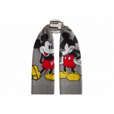 Kith x Disney Mickey & Friends Knitted Mickey Scarf Light Heather Grey