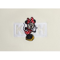 Kith x Disney Mickey & Friends Minnie Classic Logo Crewneck Sandrift