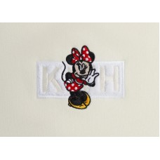 Kith x Disney Mickey & Friends Minnie Classic Logo Crewneck Sandrift
