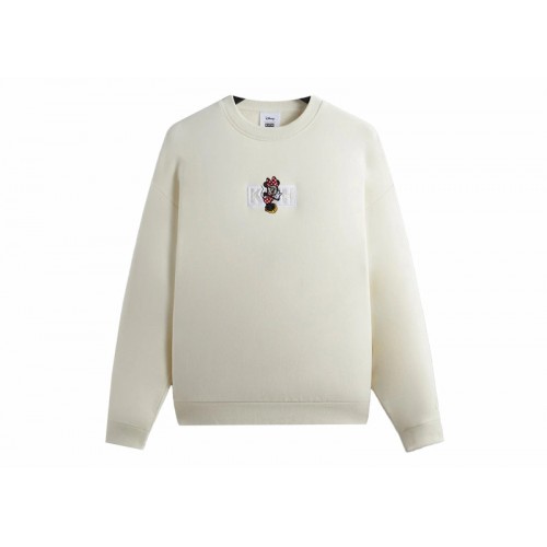 Kith x Disney Mickey & Friends Minnie Classic Logo Crewneck Sandrift