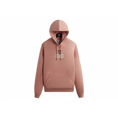 Kith x Disney Mickey & Friends Minnie Classic Logo Hoodie French Clay