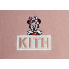 Kith x Disney Mickey & Friends Minnie Classic Logo Hoodie French Clay