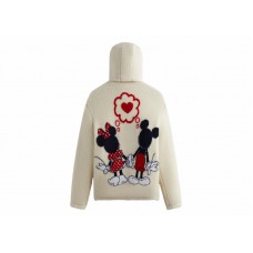 Kith x Disney Mickey & Friends Sherpa Hoodie Sandrift