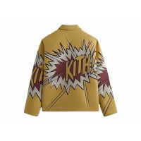 Kith x Disney Mickey & Friends Tapestry Coaches Jacket Beam