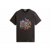 Kith x Disney Mickey & Friends Vintage Tee Black