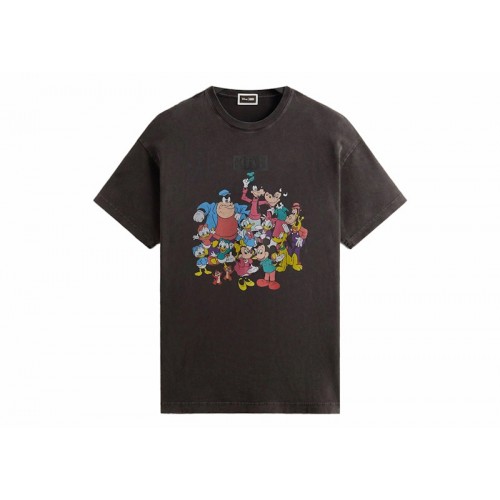 Kith x Disney Mickey & Friends Vintage Tee Black